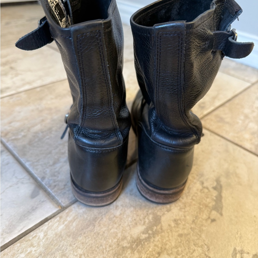 Frye Black Leather Footwear - Picture 4 of 6